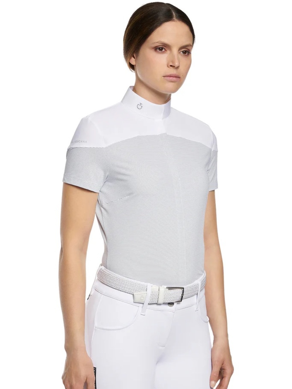CAVALLERIA TOSCANA EQUESTRIAN | HORIZONTAL PIN STRIPE COMPETITION SHIRT